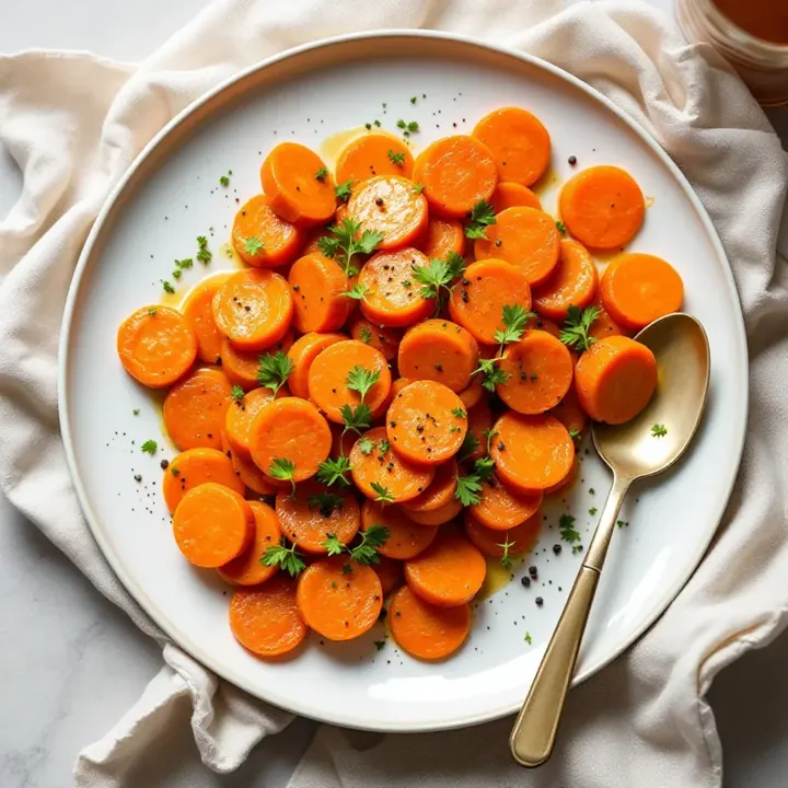 Vichy Carrots, seen from above