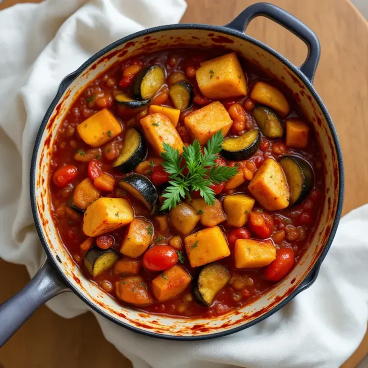 Ratatouille, seen from above