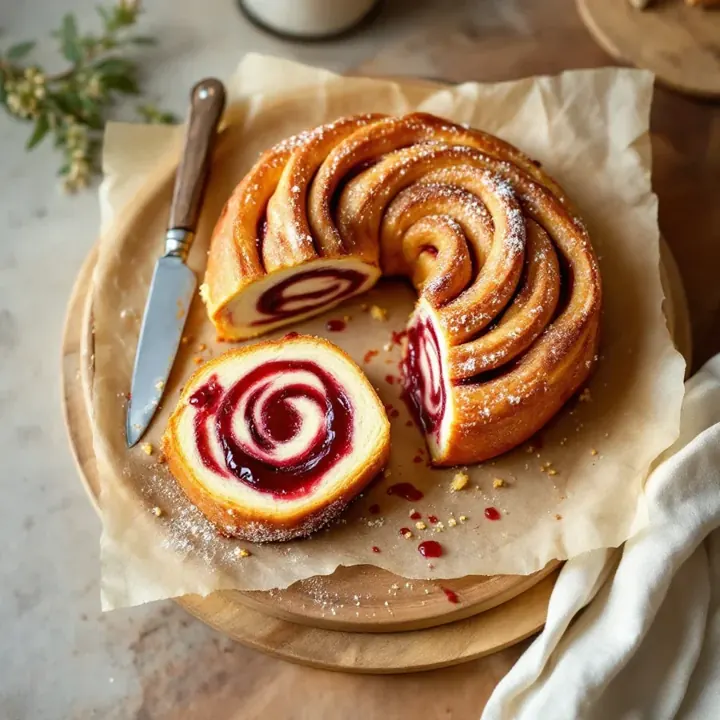 Jam Roly-Poly, seen from above